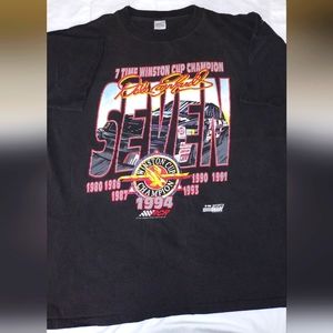 Vintage 90's Dale Earnhardt Size 2XL Black Sports Image Brand T-Shirt